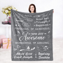 Purple Throw Blanket for Women 30x40 in
