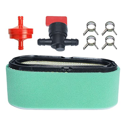 Air Filter Kit with Fuel Filter and Clamps for 496894 Models