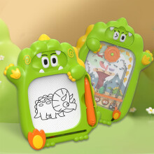 Magnetic Dinosaur Drawing Board Double-Sided 1pc