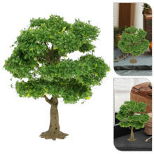 Track Scene Accessory Tree Model Green Iron Wire 1 Piece