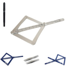 Pekkaxy Corner Angle Finder Aluminum Plastic 10–170
