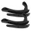 Ergonomic Armrest Replacement for Office Chair Black 2 pcs 5