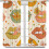 70S Lips Curtains Retro Boho Mushroom Wavy Orange Checkered 8