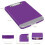 Deep Purple Clipboard with Storage 8.5" x 11" 3