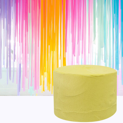 Crepe Paper Roll Bright Color 81 Inch 2