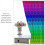 Rainbow Hexagonal Curtains 72x63in for Kids Bedroom 5