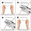 Gold Ceiling Fan Pull Chain Extension Set 13.6 inch 5