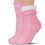 Women's Slipper Socks with Grippers and Sherpa Lining 3