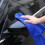 Microfiber Towels Blue Car Wash Drying Cloth 200 Pcs 5
