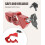 Motorcycle Brake Lock Heavy Duty Adjustable Red 3