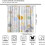 Colorful Circles Curtains Purple Orange 84x84in 2