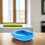 Nursing Bed Pan Blue PP Material 1 Piece 6