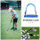 Nylon Ghost Golf Bag Blue Compact 11.8x2.4x2 in 1 Pc 3