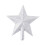 Silver Christmas Star Ornament for Tree, Window, or Table 2