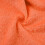 Orange flannel blanket 50x70 cm soft lightweight solid color 1