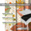 70S Lips Curtains Retro Boho Mushroom Orange Checkered 7