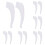 Non-Slip Eyeglass Retainers Silicone Ear Hooks 2 Pairs 5