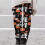 Women's Halloween Batwing Print Leggings Plus Size 2