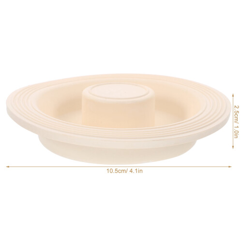 Rubber Bath Tub Drain Stopper Plug 2 Pieces 1