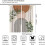 Boho Sun Curtains Brown Green 52x63in 2