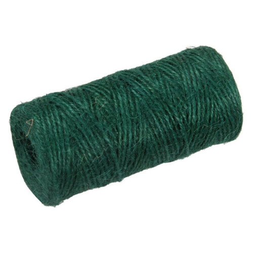 Hemp Rope DIY Craft Rope Dark Green 100M 1