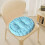 Cushion Corn Kernel Corduroy Chair Pillow Sky Blue 1-Pack 3