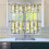 Yellow Lemon Kitchen Curtains and Valance Set 3-Piece 3