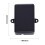 Electrical Junction Box Enclosure Case Black 3 Pcs 4