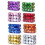 Shatterproof Christmas Ornaments Set Orange 24 pcs 3
