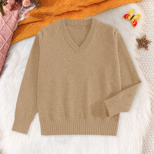 Women's Knit Turtleneck Pullover Sweater Rose Gold M