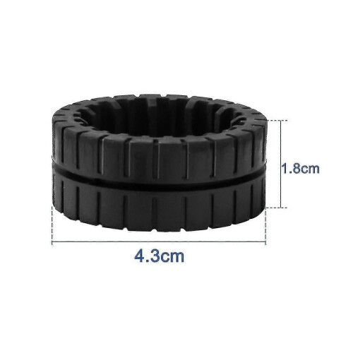 4 Pcs Non-Replacement Wheel Tires for Jet M6 Robot Vacuum 2