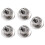 Butterfly Pin Backs Stainless Steel 5 Pieces 5