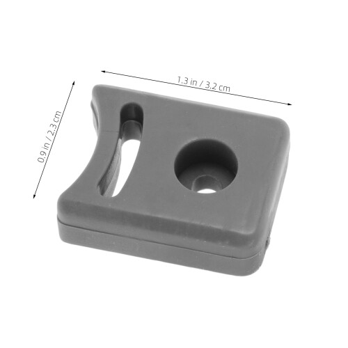 Sliding Door Stopper Shower Guide Grey 8 pcs 1