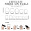Square Press-On Nails Black 24 pcs 5