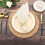 Gold Satin Napkins 40 pcs 17 inch Square 7