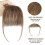Fragelles Clip-in Bangs Human Hair 1 Piece 4