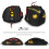 Gaming Mouse - T90 - Wired - 6 Adjustable DPI - 8 Buttons - 6 Color LED Options 2