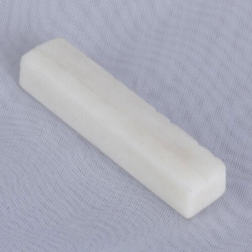 Cattle Bone Mandolin Slotted Nut 1 Piece 2