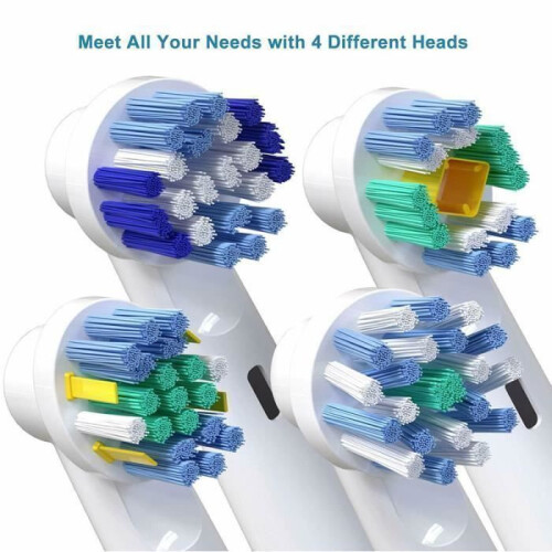 16 Replacement Brush Heads Compatible with Multiple Models Compatible with Oral-B - Made in China 1