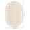 Beige Wood Basket Base for DIY Weaving 2 pcs 2