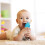 Silicone Baby Spoons with Standing Base 2 Pieces Blue 5
