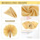 Gold Satin Napkins 40 pcs 17 inch square 6