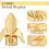 Gold Satin Napkins 40 pcs 17 inch square 7