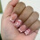 French Tip Square Press-On Nails Full Cover 2