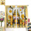 Yellow Check Bee Curtains with Gnome Honey Design Thermal 4