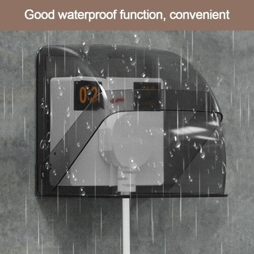Electric Plug Protective Cover Rainproof Outdoor Socket Box 2