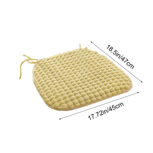 Plyschstolsdyna Ergonomisk 45x45 cm 2