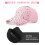 Adjustable Breathable Rhinestone Baseball Cap 2 Pcs 2