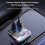 Car FM Transmitter with Dual Mic Bluetooth 5.3 2 USB Ports 8