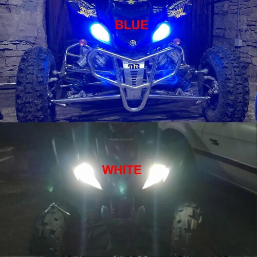 H6 LED Headlight Bulbs 100W Super White 2 pcs 1